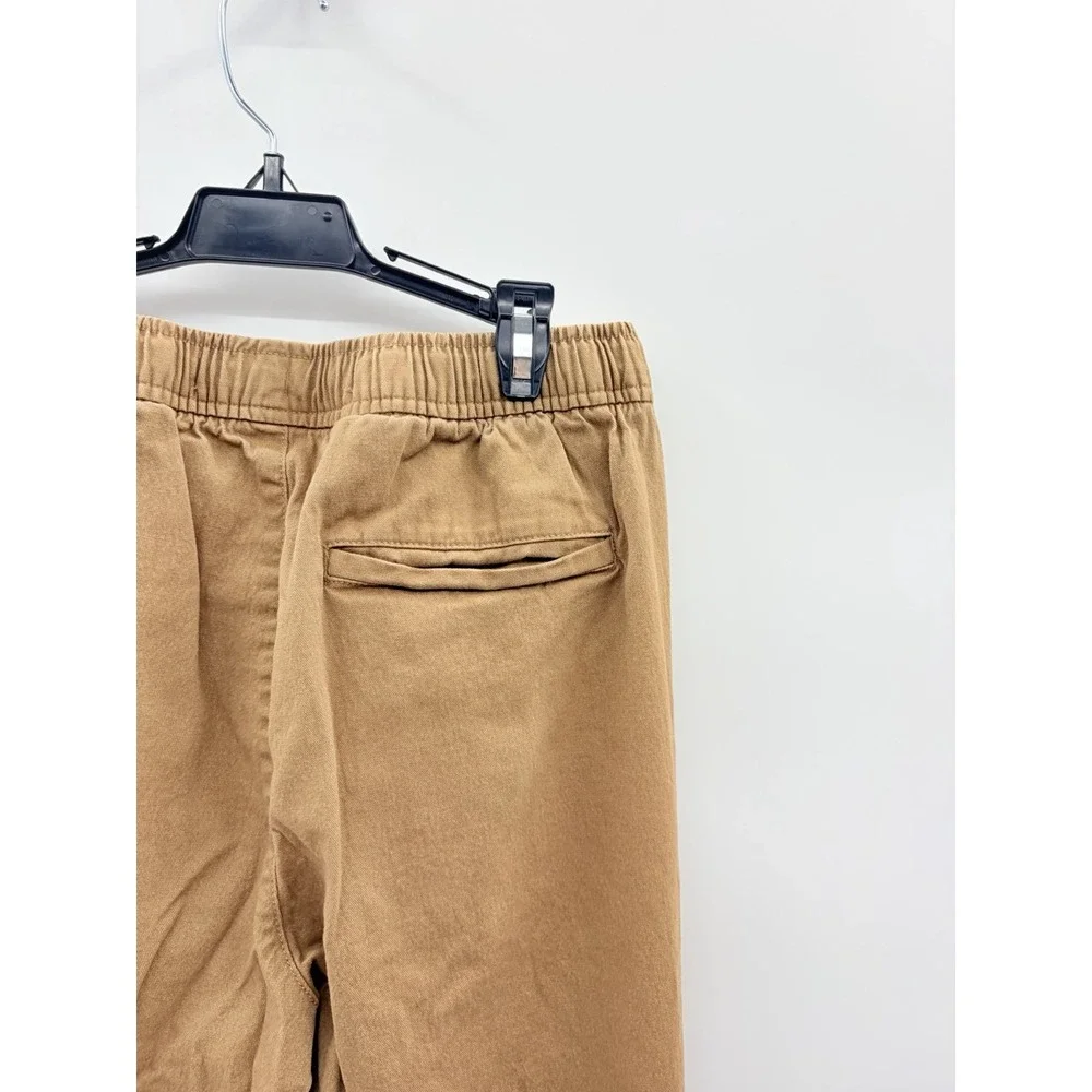 Old Navy Youth Boys XL 14/16 Plus Size Built-In Flex Twill Jogger Pants in Brown